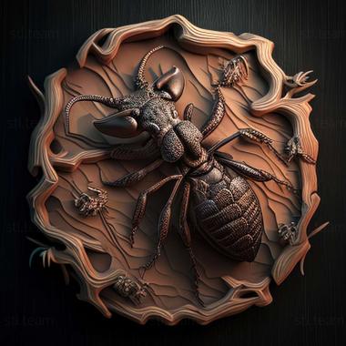 3D модель Polyrhachis bosi (STL)